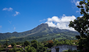 Mount Pelee, Saint Pierre, Martinique.